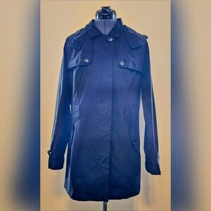 A. NEW. DAY Black Rain Coat